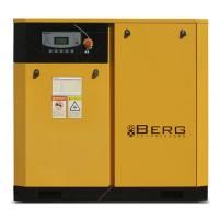 Промышленный винтовой компрессор BERG ВК-37-E/8 бар с прямым частотно-регулируемым приводом