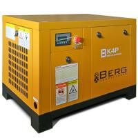 Промышленный винтовой компрессор BERG ВК-4Р-E/8 бар с ременным частотно-регулируемым приводом