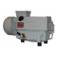 Промышленный пластинчато-роторный вакуумный насос GEV GP/M 11