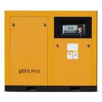 Промышленный винтовой компрессор BERG ВК-30-E/10 бар с прямым частотно-регулируемым приводом