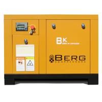 Промышленный винтовой компрессор BERG ВК-5,5Р-E/7 бар с ременным частотно-регулируемым приводом