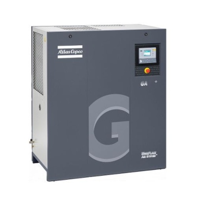 Промышленный винтовой компрессор Atlas Copco GA 15 plus - 10 FF