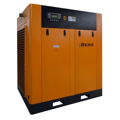 Промышленный винтовой компрессор BERG ВК-55Р/7 бар с ременным приводом