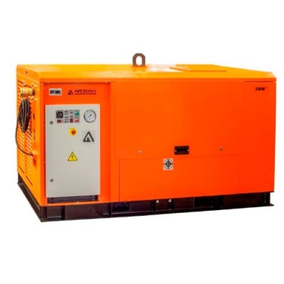 Промышленная электрическая компрессорная станция Арсенал ЗИФ-СВЭ-14/1,0 в кожухе